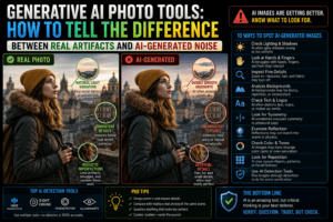 Read more about the article Generative AI Photo Tools: How to Tell the Difference Between Real Artifacts and AI-Generated Noise