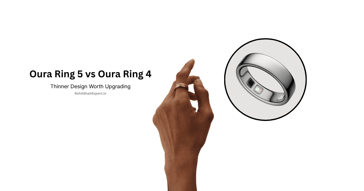 You are currently viewing Oura Ring 5 Launched: Thinner Titanium Design, Health Radar & Specs
